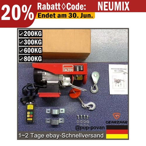Elektrische seilhebezug - elektrische,