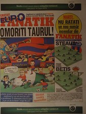 Programm Fanatik UEFA Cup 2005/06 Steaua Bukarest - Betis Sevilla