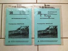 Frontpacker Nautilus Betriebsanleitung GEBR. Tigges 