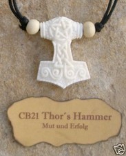 Keltisches Magisches Amulett Talsiman Thor Hammer CB21