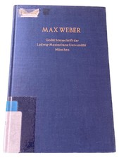 Max Weber Gedächtnisschrift