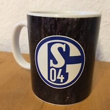 FC Schalke 04 Tasse Chef-Trainer Becher Kaffeebecher S04 Logo SEHR RAR