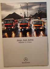 Mercedes LKW Prospekt Baugewerbe Atego Axor Actros 7,5 - 41 Tonnen von 2006