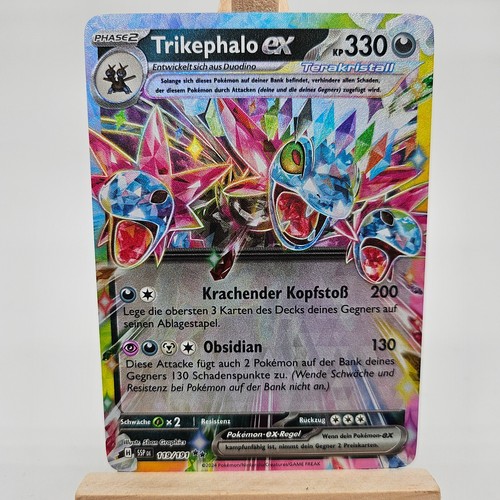 Pokemon karte trikephalo ex - pokemon,