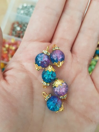 18mm fancy galaxy - 18mm, pink