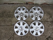 Original Volkswagen Polo 6R Radkappen Satz 4-Stück 14 Zoll.6R0601147.NEU.