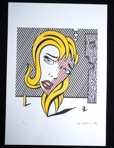 Roy lichtenstein 50x35 - lichtenstein,