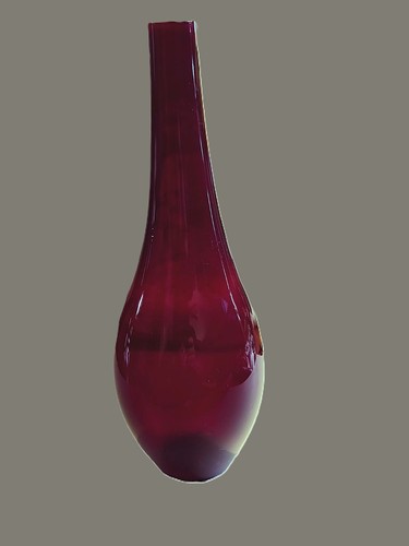 Vintage lauscha glasvase - "vintage,
