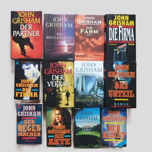 12x john grisham bücherpaket - 12x,