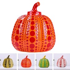 Kusama Yayoi Kürbisstatue, japanische Kunst, Wellenpunkt, Kürbisskulptur, Morden