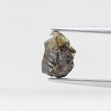 Grobem Diamant 1.95TCW Gelb Schwarz Mix Farbe Natur Irregular Form für Geschenk