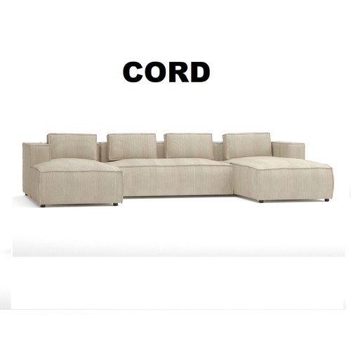 Cord creme polstergarnitur - creme,