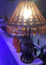 Design Lampe Ananas Orange - Orient / Afrika - Metall - Tischlampen