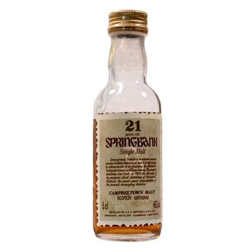 Springbank single malt whisky - springbank,