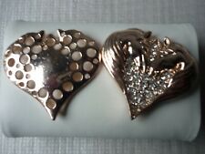 Magnetbrosche 4cm Durchmesser mit Strass ,Neu