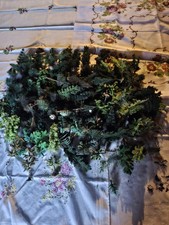 Modellbahn Bäume H0 Aus Anlagen Rückbau. Über 60 Stück. Gebraucht.