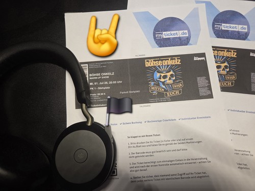 Böhse onkelz tickets - 2x,