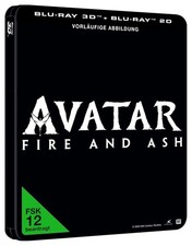 Avatar Fire and Ash Steelbook