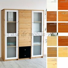 Massivholz Highboard