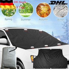 Scheibenabdeckung XXL mit Magnet Auto Frontscheibenabdeckung Winter Frostschutz