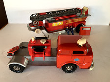 GAMA LKW Feuerwehr Zugmaschine mit Leiterwagen "La France" 60er Jahre