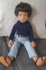 ORIGINAL VINTAGE SASHA MORGENTHALER PUPPE GREGOR komplett unbespielt TRENDON 