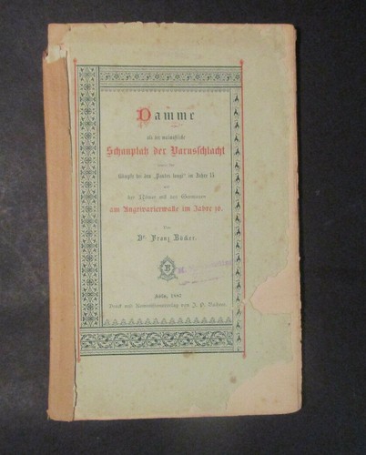 Franz böcker 1887 - dr., 1887: