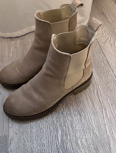Wildleder stiefelette - wildleder,