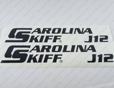 CAROLINA SKIFF J12 BOOT LOGO