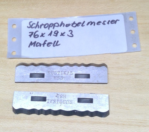 Mafell hobelmesser 76x19x3mm - mafell,