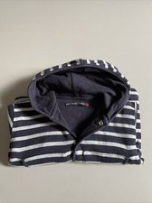 SAINT JAMES PETIT EINTEILIER BLAU GESTREIFT GR.80/86 • 12 MONATE • LANGARM WARM