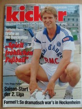 KICKER 62 28.7. 1986 Karlheinz Förster Formel 1 Hockenheim-GP Walter Laubinger