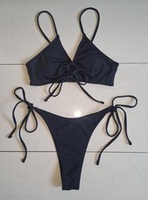 * Shein * 2-tlg. Bikini-Set Gr. S oder 36/38 Cup 75A Schwarz Neu!