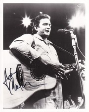 Johnny cash originalautogramm - cash,