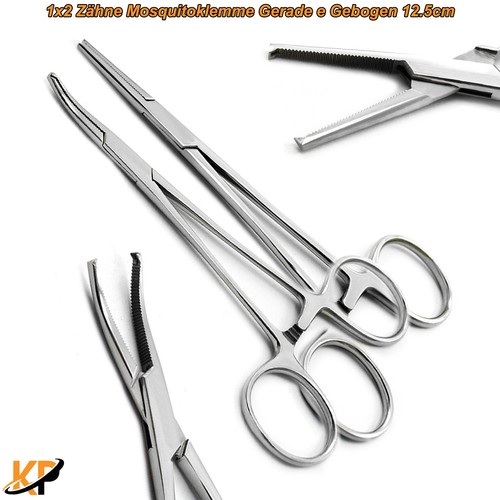 1x2 zähne arterienklemme - 1x2,