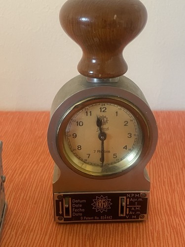 Erfu uhrzeit stempel uhr - erfu,