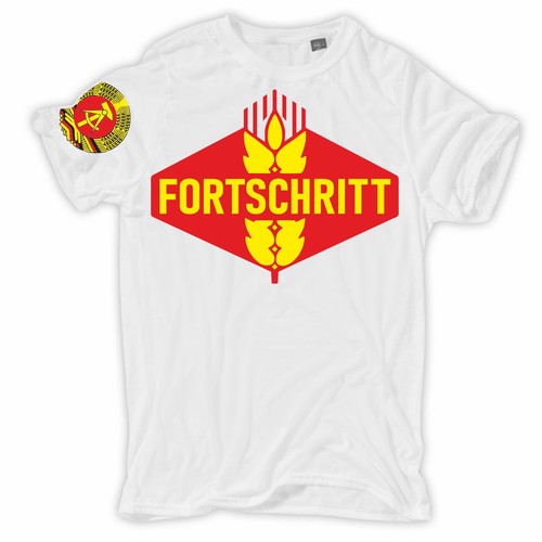 Herren shirt fortschritt ddr - t-shirt,
