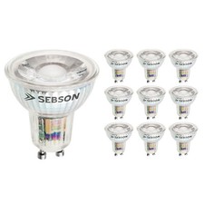 10x LED Lampen GU10 5W