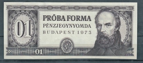 Probedruck testbanknote - probedruck,