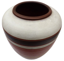 Keramik Vase Braun
