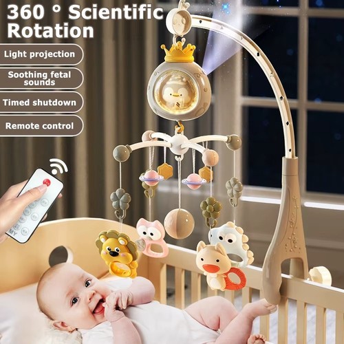 Babybett mobile mit projektor - mobile,