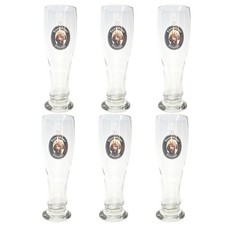6x Franziskaner Bierglas