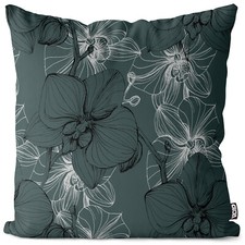 Grafische Orchideen Muster