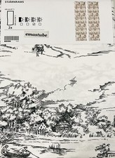 IKEA Stjärnrams Gardinen Vorhänge 145 x 300 cm 104.806.45 weiß / grau NEU OVP 