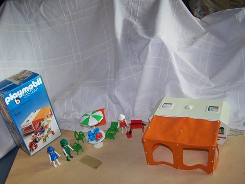 Playmobil wohnwagen mit - wohnwagen,
