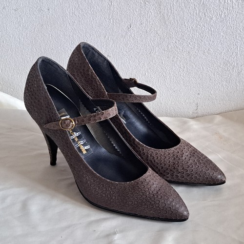 Pumps grau taupe - grau, echtleder