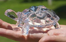 Schildkröte Sammelfigur Glas