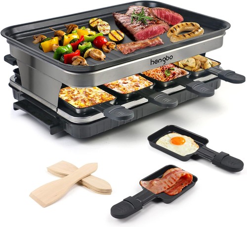 Raclette mini grillplatte - 8,
