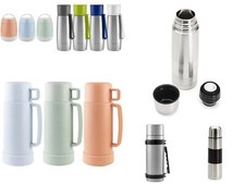 Thermoflasche Thermoskanne Isolierkanne Kaffee Tee Kanne Edelstahl