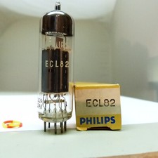 1x  ECL82 Philips Röhre Desk